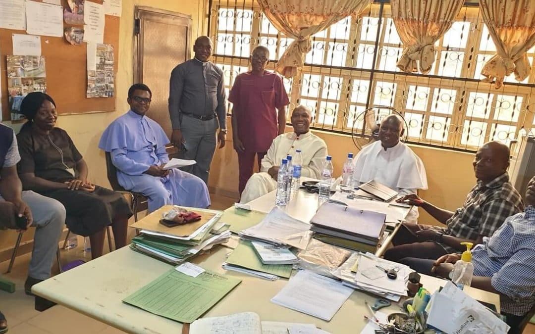 VTTC Team Meeting on Progress at Olu Aka