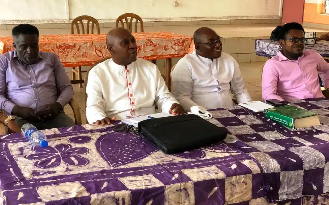 CIDJAP Management Holds Continuous Quality Improvement (CQI) Meeting with All Ofuobi African Center staff