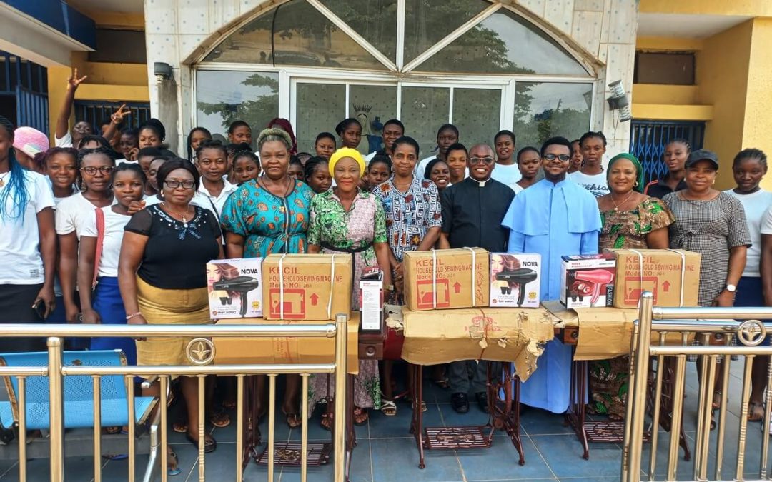CIDJAP Donates Practical Equipment to Nazareth House Skill Centre, Enugu