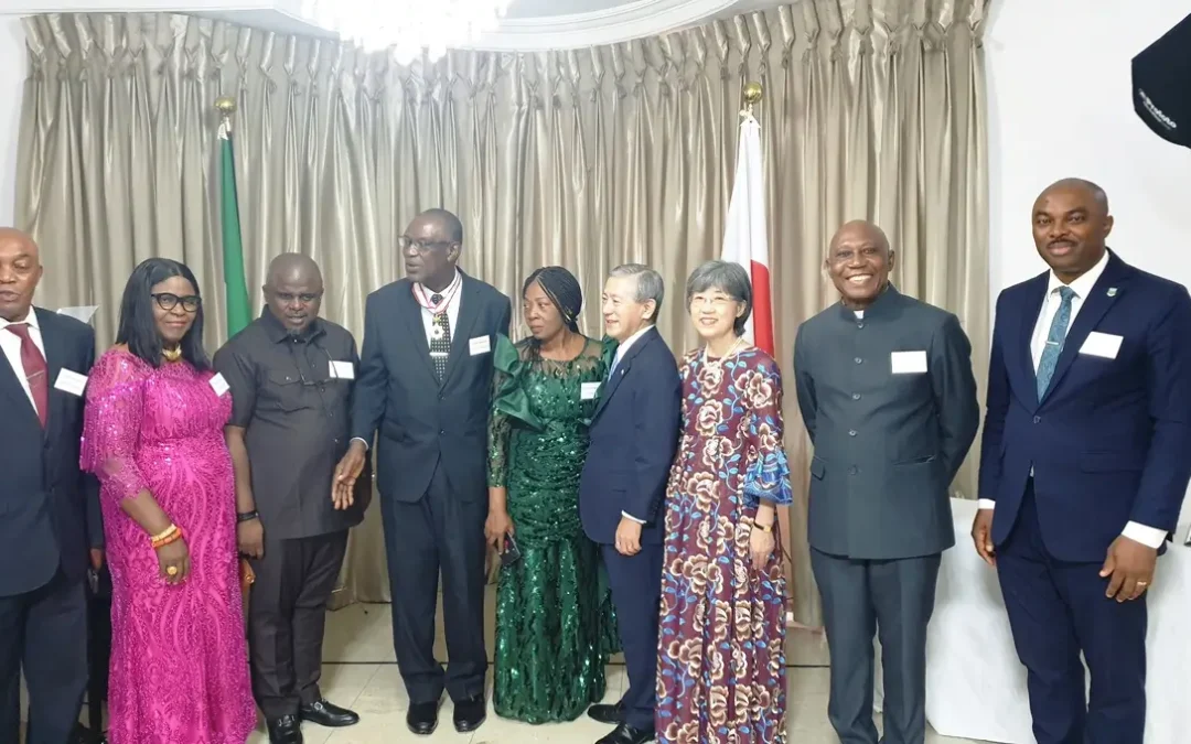 Msgr. Prof. Obiora Ike Leads SUMAS Delegation as Prof. James Ogonna Receives National Order of Japan honour