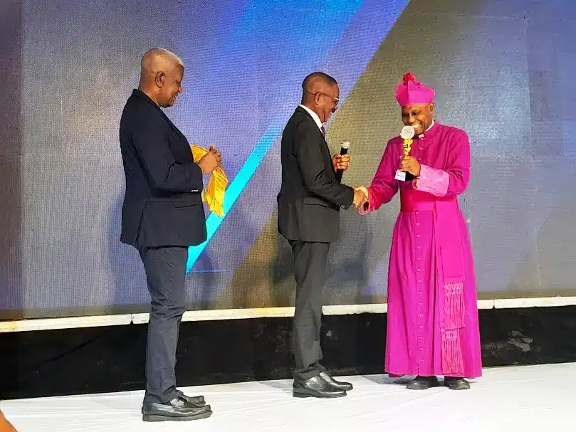 Msgr. Prof. Obiora Ike Inducted into Amadeo Hall of Fame