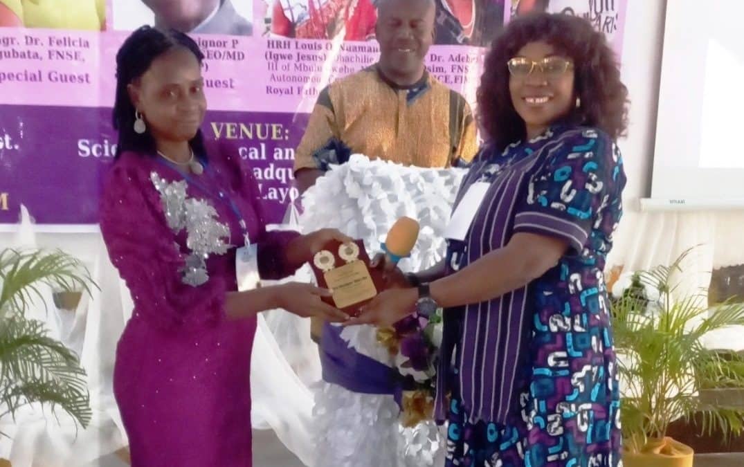 APWEN Awards Msgr. Prof. Obiora Ike; A Moment of Honour and Inspiration