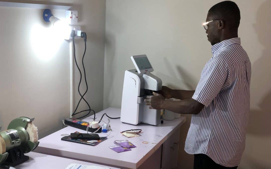 CIDJAP Ave Maria Eye Specialist Hospital Optical Laboratory Fully Equipped and Functional