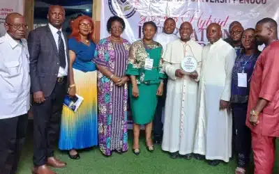 Msgr. Prof. Obiora Ike Delivers Lecture at Peaceland University International Conference