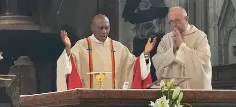 Msgr. Obiora Ike Celebrates Mass and Delivers Sermon at St. Stephen’s Cathedral, Vienna