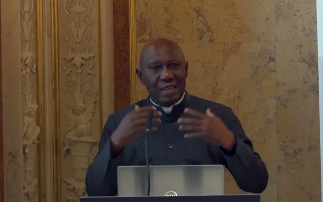 Msgr. Prof. Obiora Ike Delivers Insightful Address at the Academy of Responsible Excellence