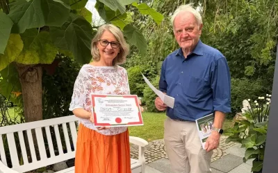 Birgit Groeger supports CIDJAP Sponsorship Programme in Enugu